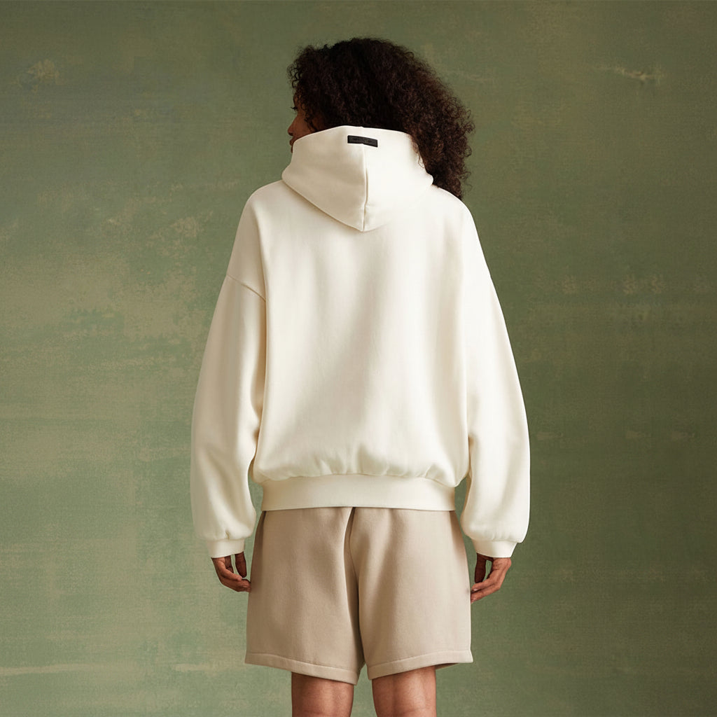 Essential Fear of God Hoodie Cloud