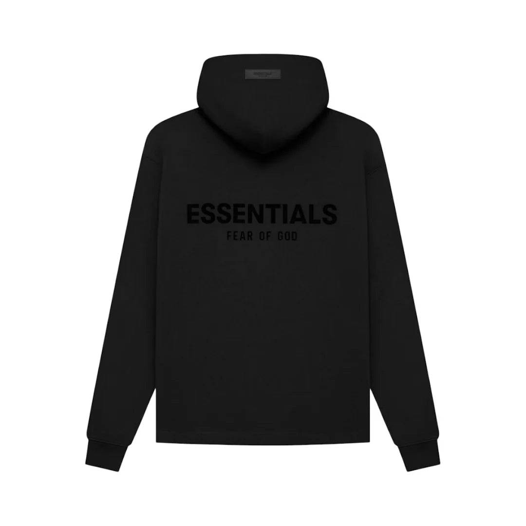 Essential Fear Of God Hoodie Black