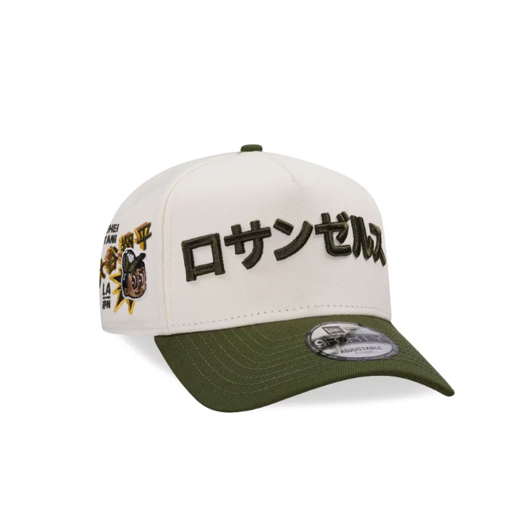 New Era 9forty A Frame Shohei Ohtani White and Green
