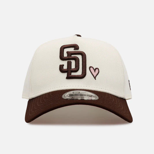 New Era 9forty A Frame San Diego Padres Hearts