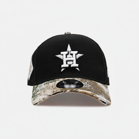 New Era 9forty A Frame Houston Astros Black Camo