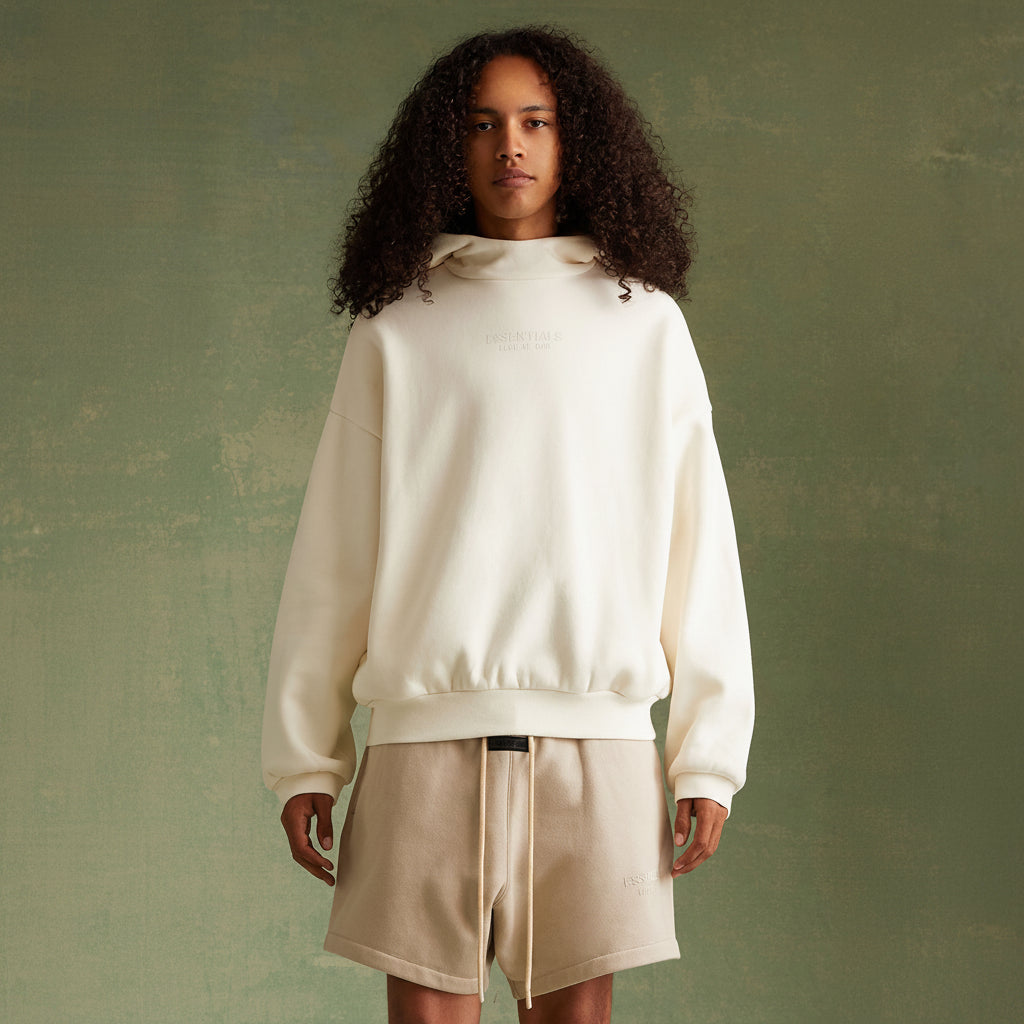 Essential Fear of God Hoodie Cloud