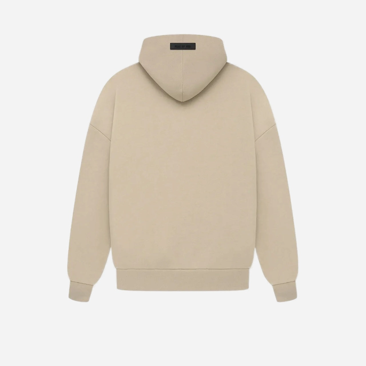 Essential Fear of God Hoodie Logo Beige
