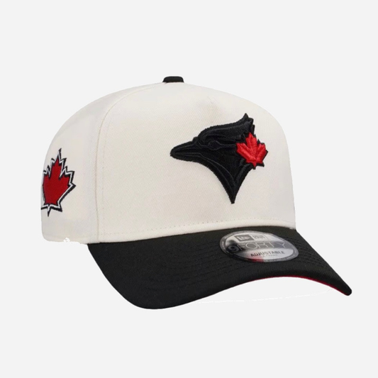 New Era 9forty A Frame Toronto Blue Jays Chrome