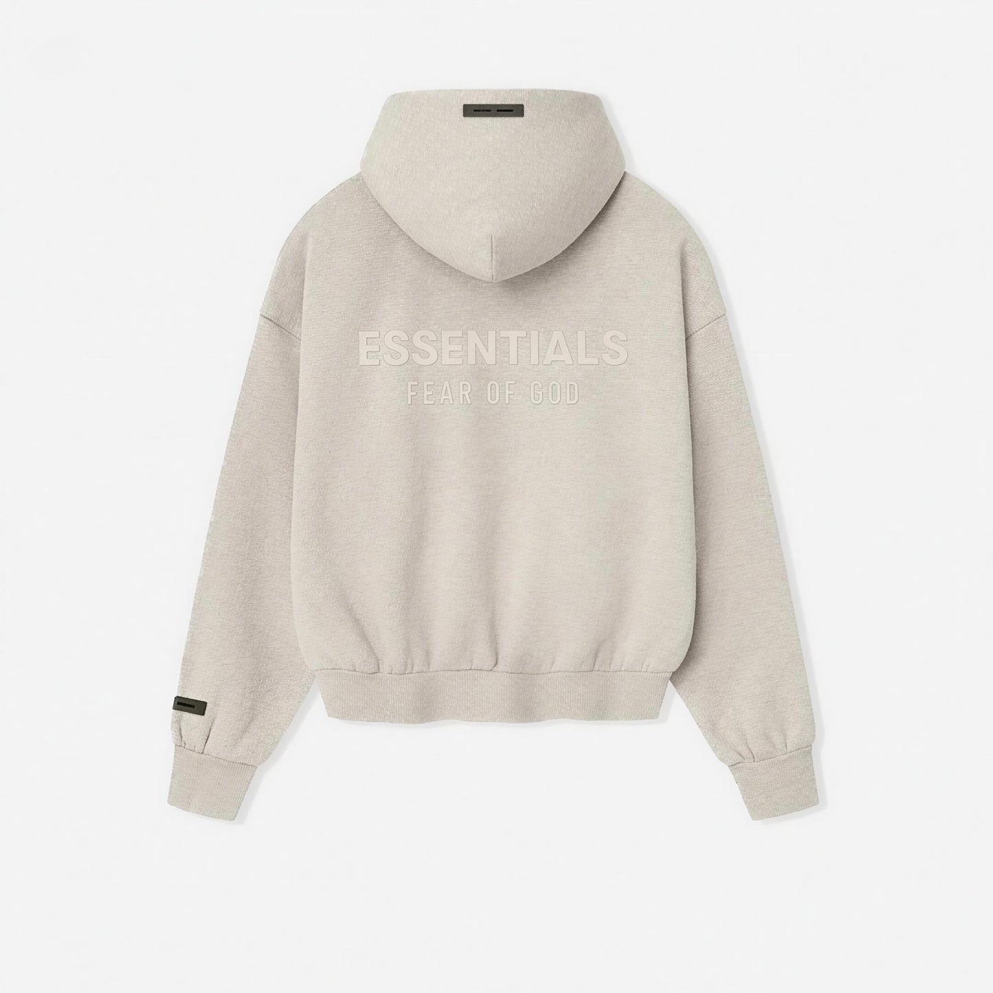 Essential Fear Of God Hoodie Zip White
