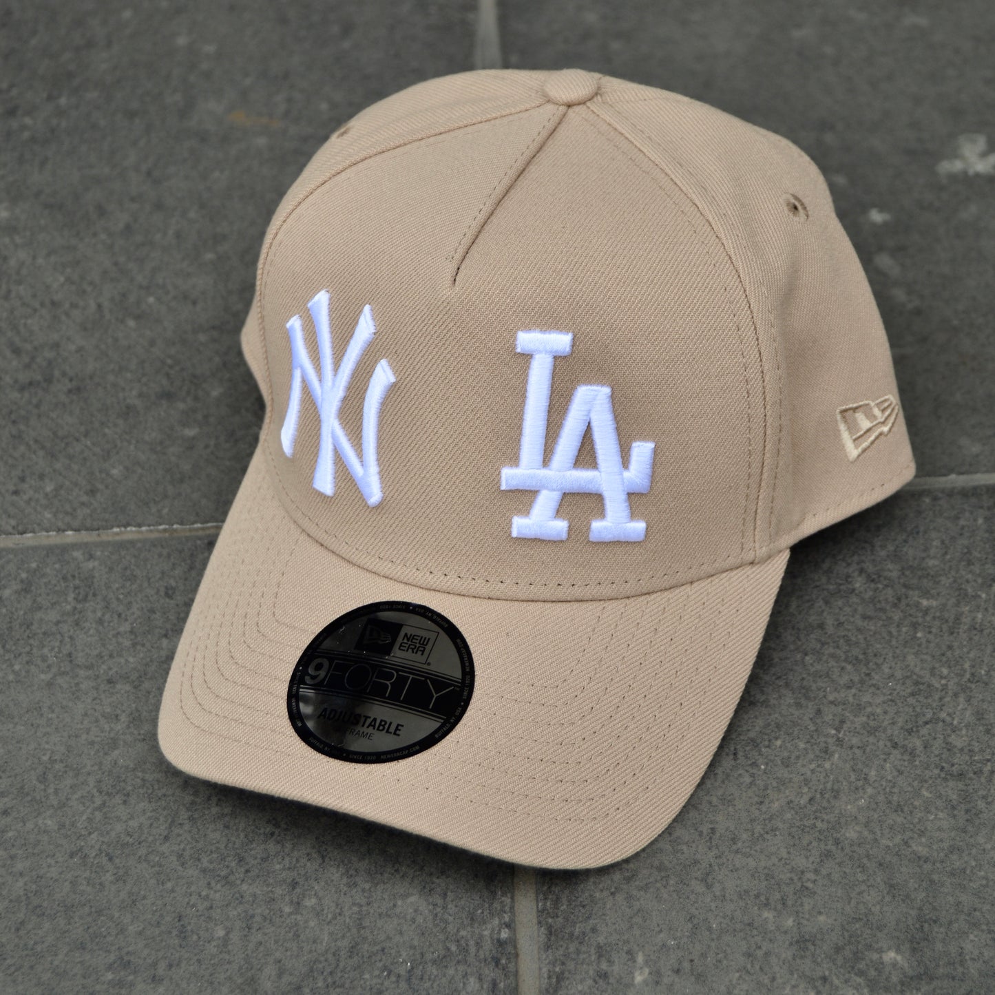 New Era 9forty NY x LA Dual Logo Camel