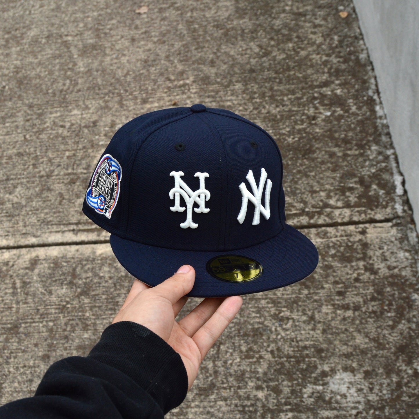 New Era 59fifty Yankees X Mets Navy