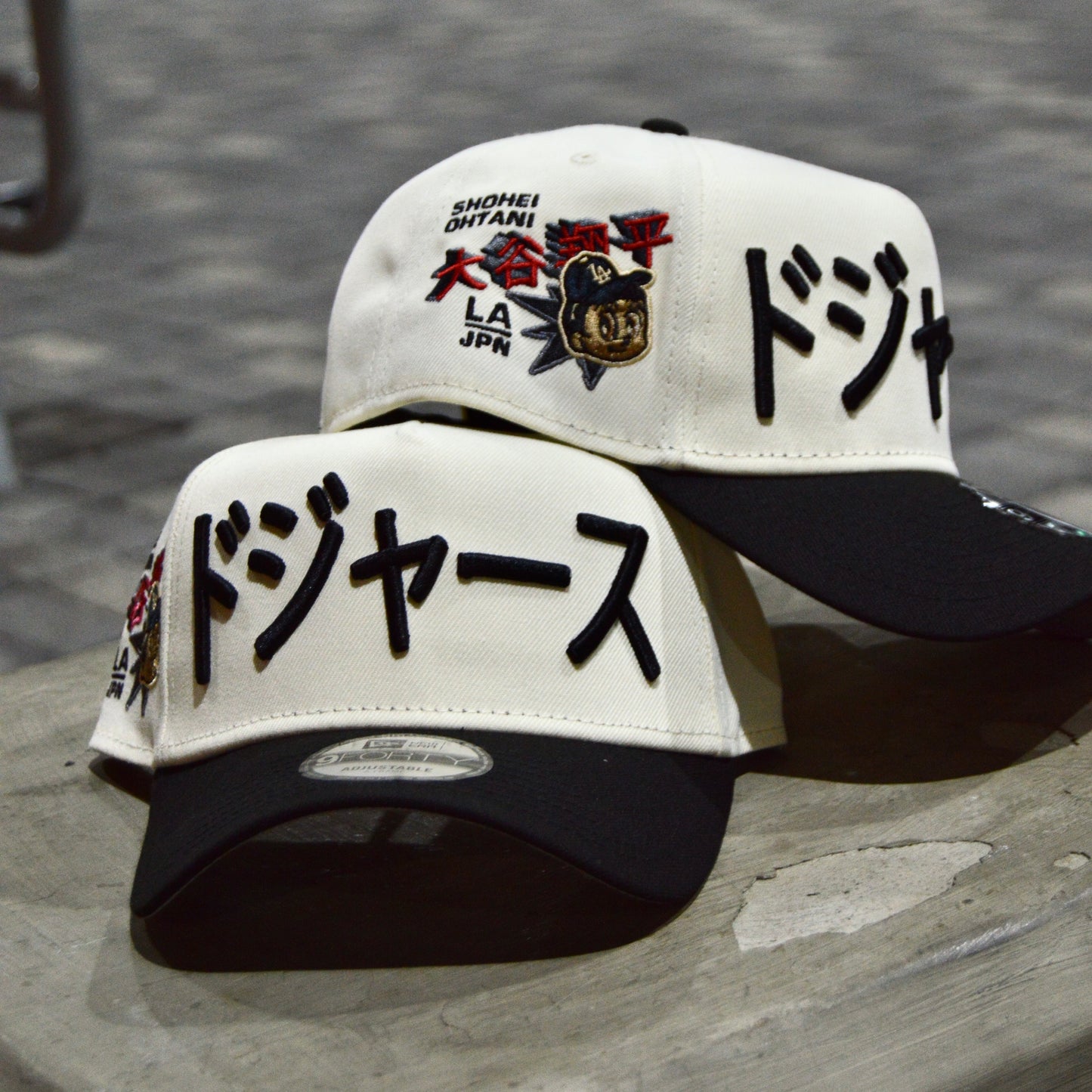 New Era 9forty A Frame Shohei Ohtani Black and White