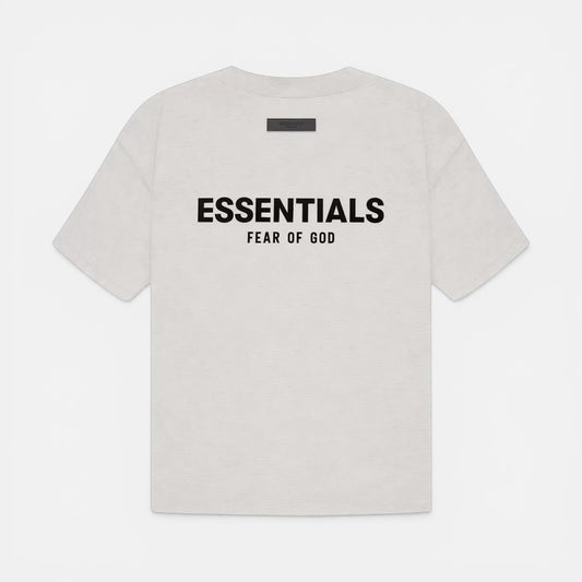 Essential Fear Of God T-Shirt Light Grey